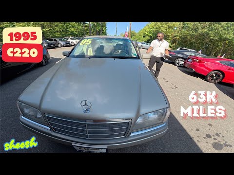 I bought a 1995 Mercedes Benz C220 ! | Initial wash, reactions & More!