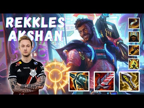 Rekkles Akshan ADC VS Tristana Patch 11.15