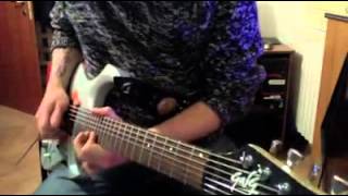 Morgoth GNG seven string handmade guitar test.