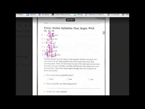 Phonics Lesson 116 (worksheet)