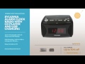 Sylvania dual alarm clock radio scr1388b manual
