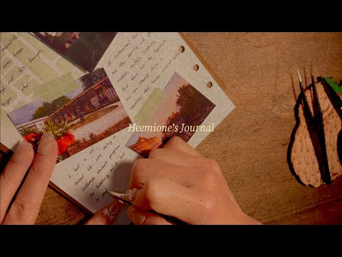 [ASMR] Salzburg ⛪️ | Filofax | Travel Journal