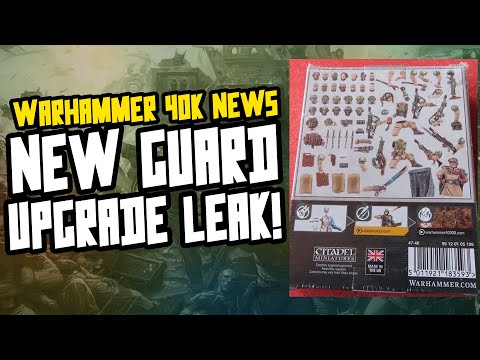 Astra Militarum upgrade kit LEAK