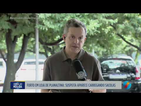 Casal furta loja em Planaltina de Goiás