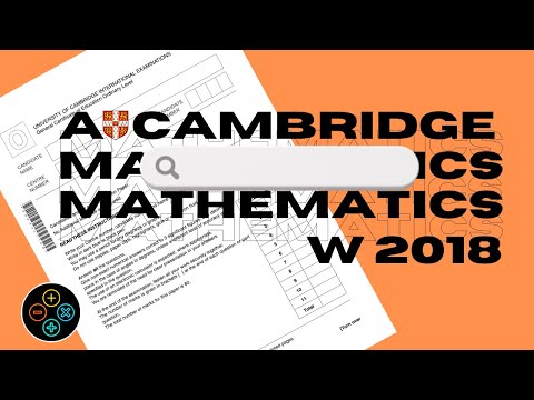 A-Level Pure Mathematics October November 2018 Paper 32 9709/32