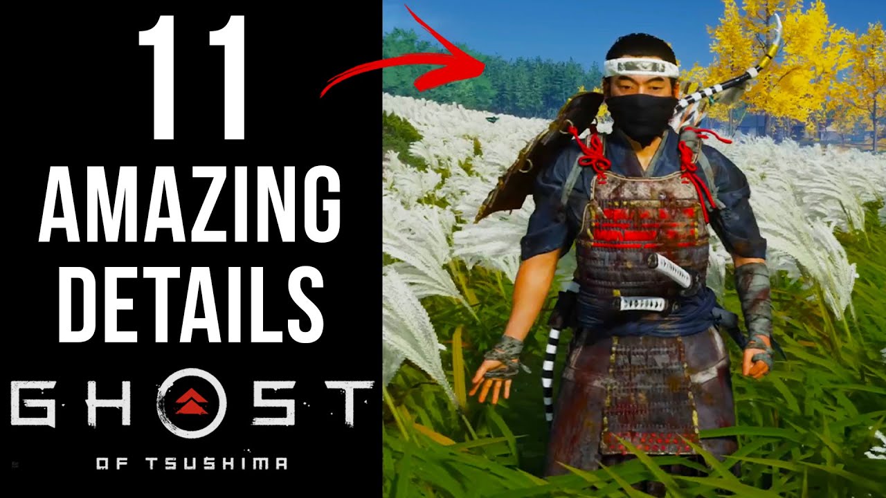 11 AMAZING Details in Ghost of Tsushima