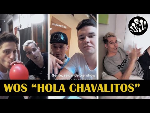 Wos imitando acento español || Bizarrap y Dtoke bromeándose || Skone Cantando Flamenco