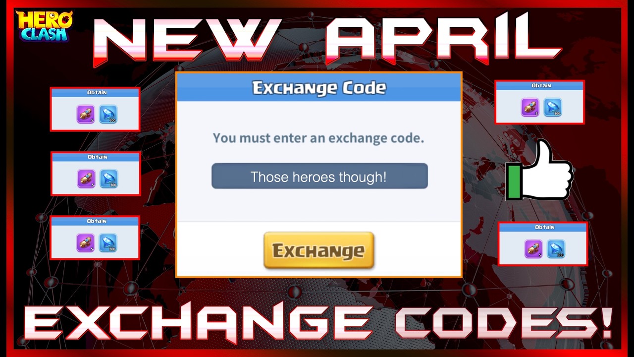 New April Codes! | Hero Clash (Check pinned comment as well)
