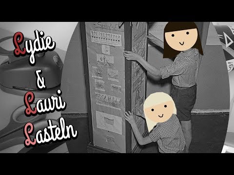 Lydie und Lauri Lasteln - Zombiehände-Basteln mit Laura und Lydia