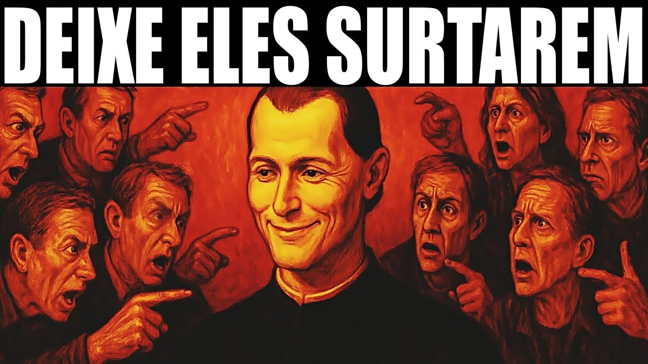 Quando você para de se importar, eles entram em pânico - Maquiavel