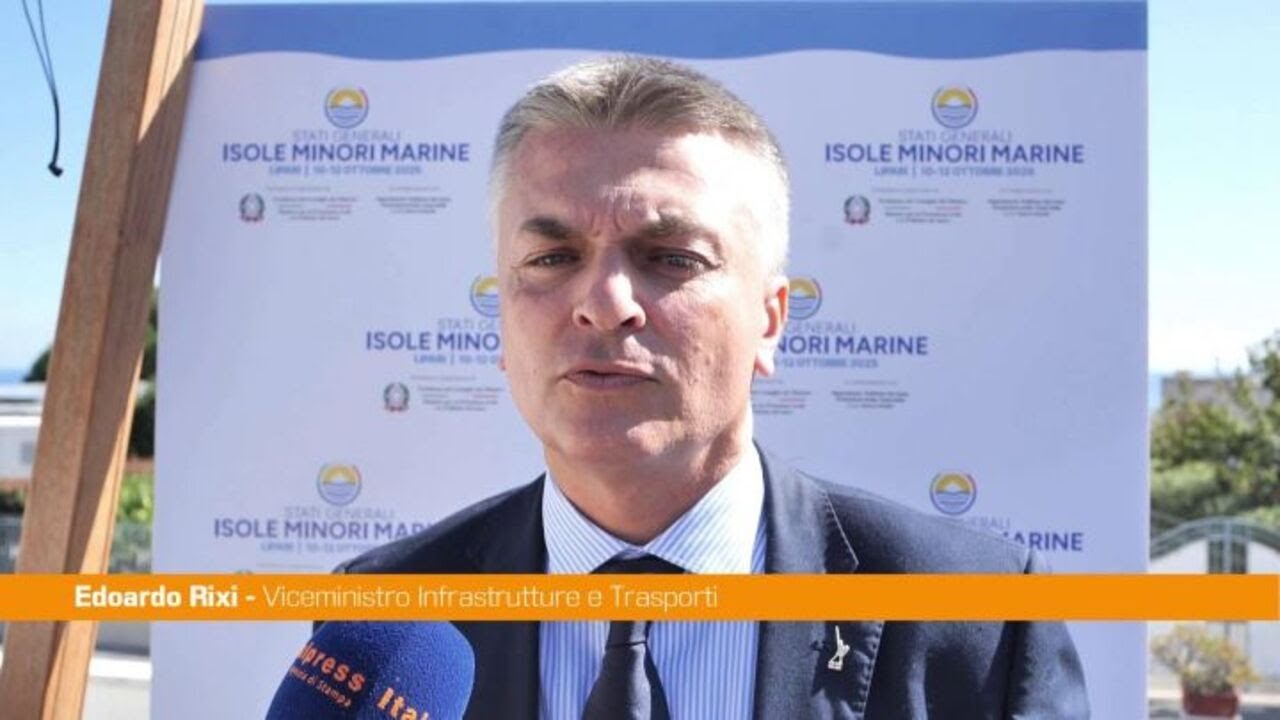 Isole minori, Rixi "Continuità e servizi anche nei periodi invernali"