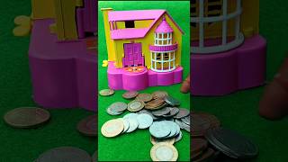 "🎉 Unbelievable 🥰 Big Banglow of Puppy Dollar 💰 House Coin Bank!🐶🏠🐾"(KT-885)#shorts #satisfying