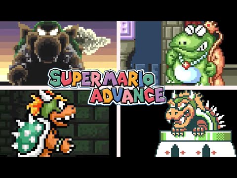 SUPER MARIO ADVANCE SERIES - All Final Bosses