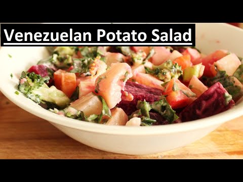 Venezuelan Traditional Potato Salad | Country No. 30 | Cooking Around The World