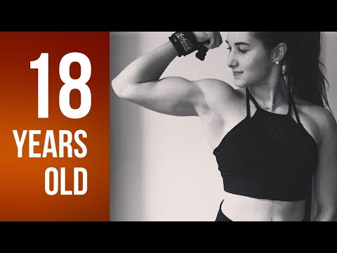 18 years old muscle girl Vivienne