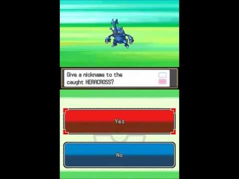 Pokemon Soul Silver Walkthrough Part 11 - Heracross and the IIex Forest