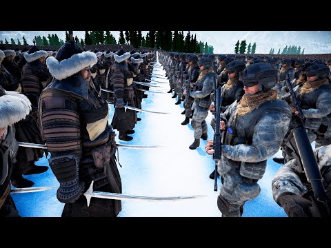 2,000,000 Mongol Army Attacks Town Defended by U.S Special Forces - Ultimate Epic Battle Simulator 2