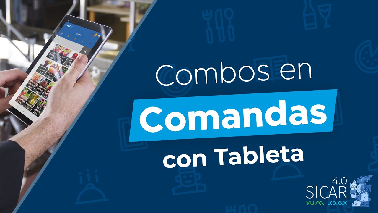 2.- Combos en Comanda con Tableta - App Comandero -