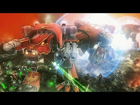 Titans & Space Marines vs Necrons! - Unification Mod, Warhammer 40K: Dawn of War: Soulstorm