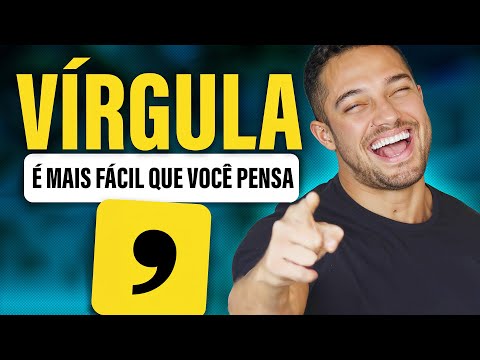 Como usar a VÍRGULA do JEITO CERTO (guia completo pra quem não sabe nada)