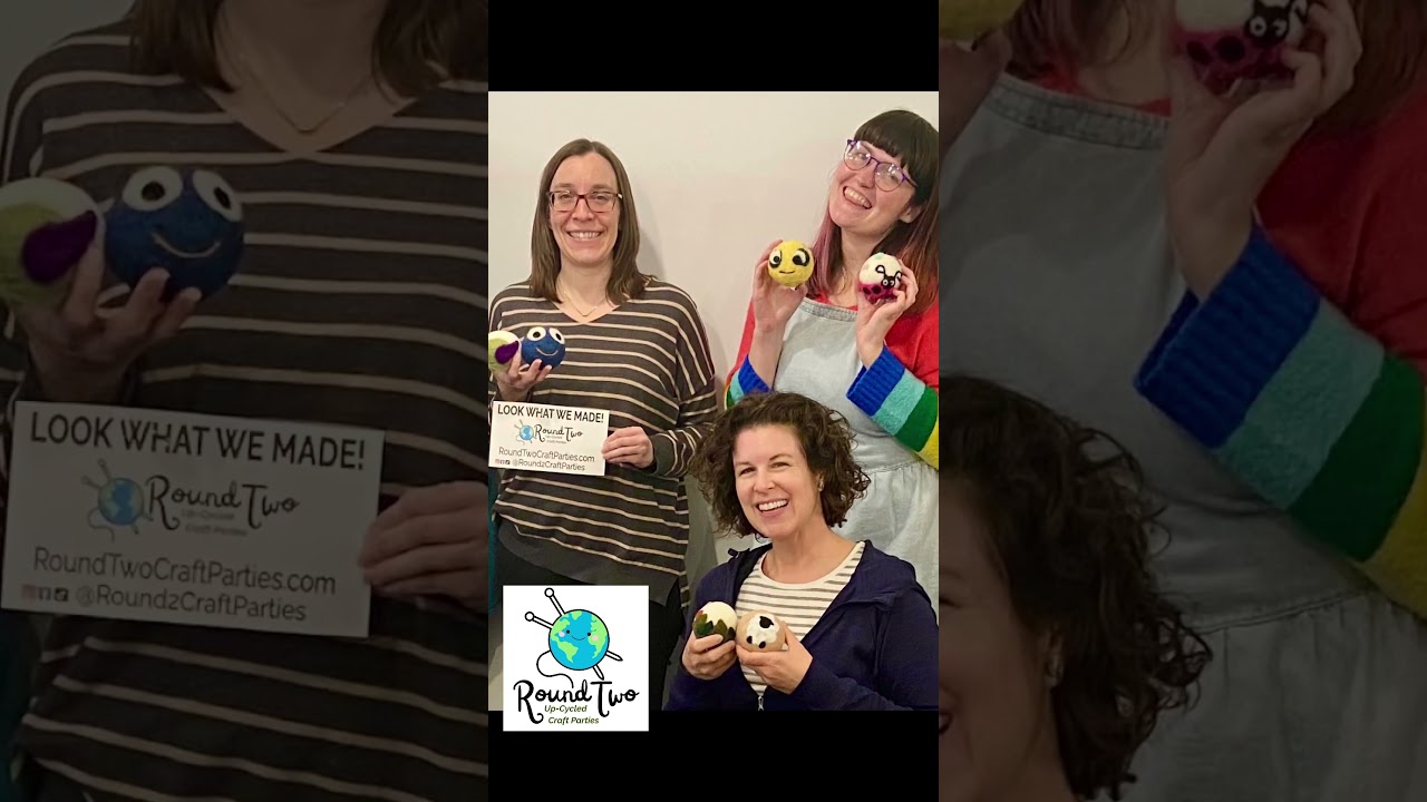 Promotional video thumbnail 1 for Round Two Up-Cycled Craft Parties