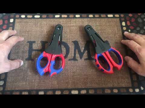 Elektrotechniko žirklės KNIPEX 0510SB video