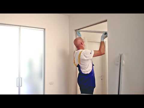 BIAS Soft-Close with Anti-Slam Installation for an ECLISSE Syntesis® Flush Pocket Door System.