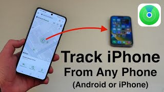 How To Track your Lost/Stolen iPhone from ANY Other Phone (iPhone or Android)