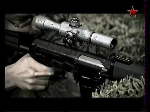 SVD Dragunov sniper rifle. Made in USSR mini-series. In English.