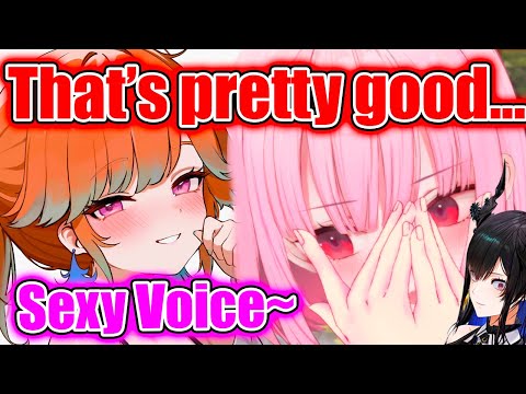 Calli Gets Caught Off Guard When Kiara Imitates Nerissa’s Sexy Voice【Hololive EN】