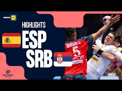 Spain vs Serbia | Highlights | Men's EHF EURO 2026