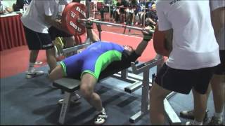 World Bench 2013 1st attempt 250kg