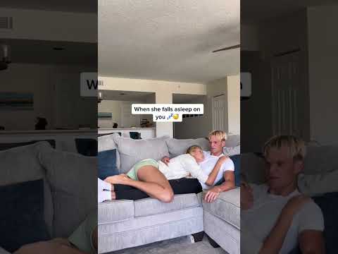 Thoughts guys have when girls fall asleep on them 🤣 #shorts