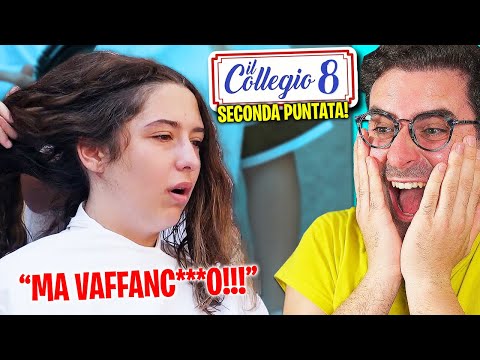 IL COLLEGIO 8: REAZIONE ALLA SECONDA PUNTATA!! (espulsa per il taglio capelli!!)