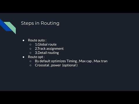 Routing | Physical Design | VLSI