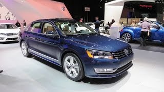 2014 VW Passat TDI SEL At The 2014 NAIAS Auto Show