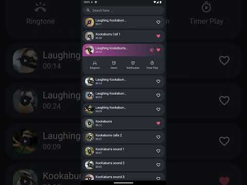 kookaburra bird sounds Video