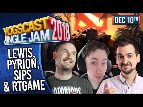 LEWIS, PYRION, SIPS & RTGAME! - YOGSCAST JINGLE JAM! - 10th December 2018
