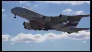 preview picture of video 'Airbus A380-800'