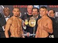 CHRIS EUBANK JR. VS. MATT KOROBOV - FULL WEIGH IN & FACE OFF VIDEO