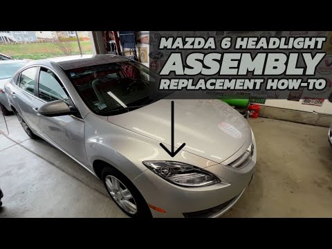 Mazda 6 Headlight Assembly Replacement How-To