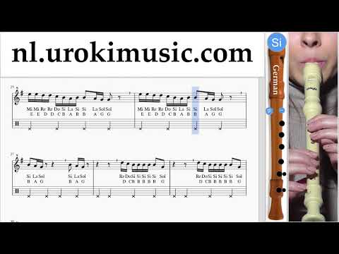 Blokfluit Leren Spelen (G.) Drake - God’s Plan Tablatura um-i799