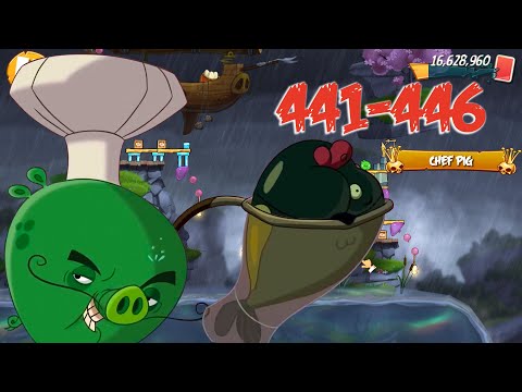 COBALT PLATEAUS PIG BAY - ANGRY BIRDS 2 PC LEVEL 441-446 BOSSLEVEL CHEF PIG