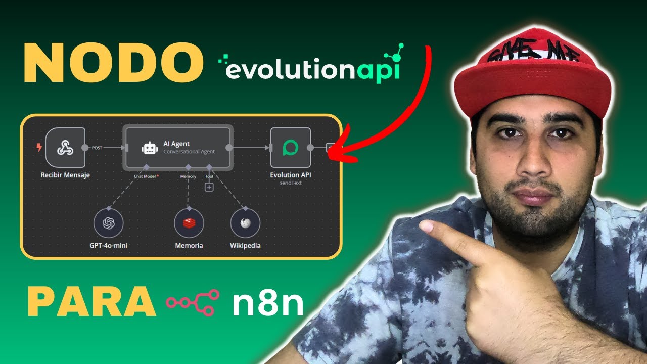 😍 Nodo de Evolution API en n8n