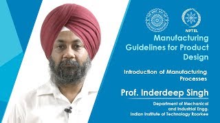 Introduction of Manufacturing Processes