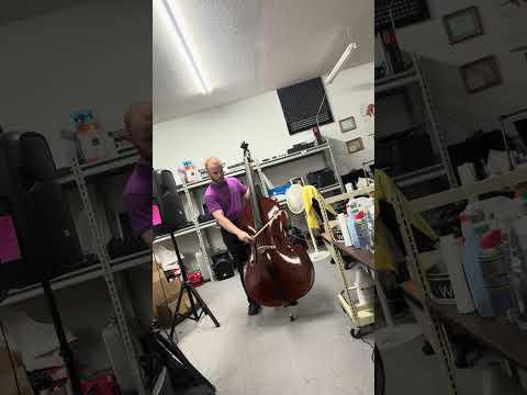 Encore. 3/4 Upright Double Bass.(2011)(Spruce/Flamed Maple)(Carry Bag) image 26