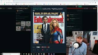 Captain Marvel - Brie Larson Thinks Smiling Is Sexist! Respect Wamen!