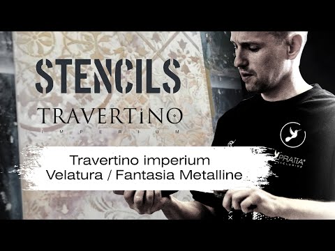 Travertino Imperium / Velatura / Fantasia Metalline by Pratta Exclusive