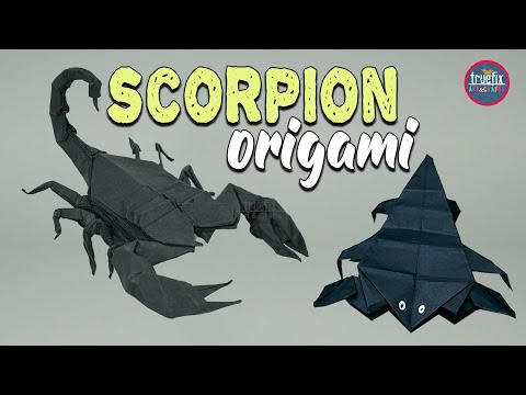 How to Make Easy Origami Paper Scorpion Craft | Step by Step DIY Tutorials | Truefix Art & Crafts