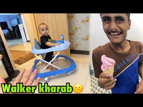 Basil ne apni walker toor Di☹️ | ye kesa subscriber milgaya😂